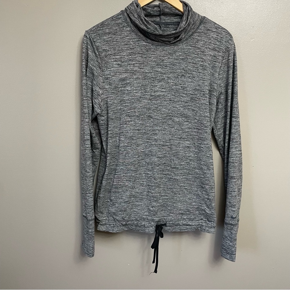 Nike women’s Small funnel neck dri fit top running outdoors - Picture 1 of 10
